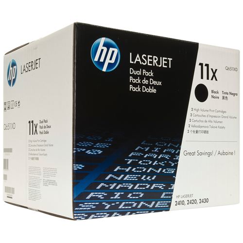 Заправка картриджа Hewlett-Packard HP Q6511X